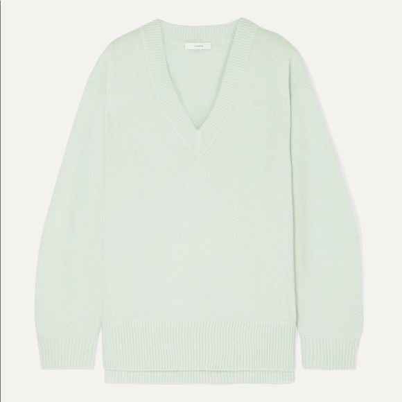 Vince Vneck cashmere sweater - Picture 3 of 4